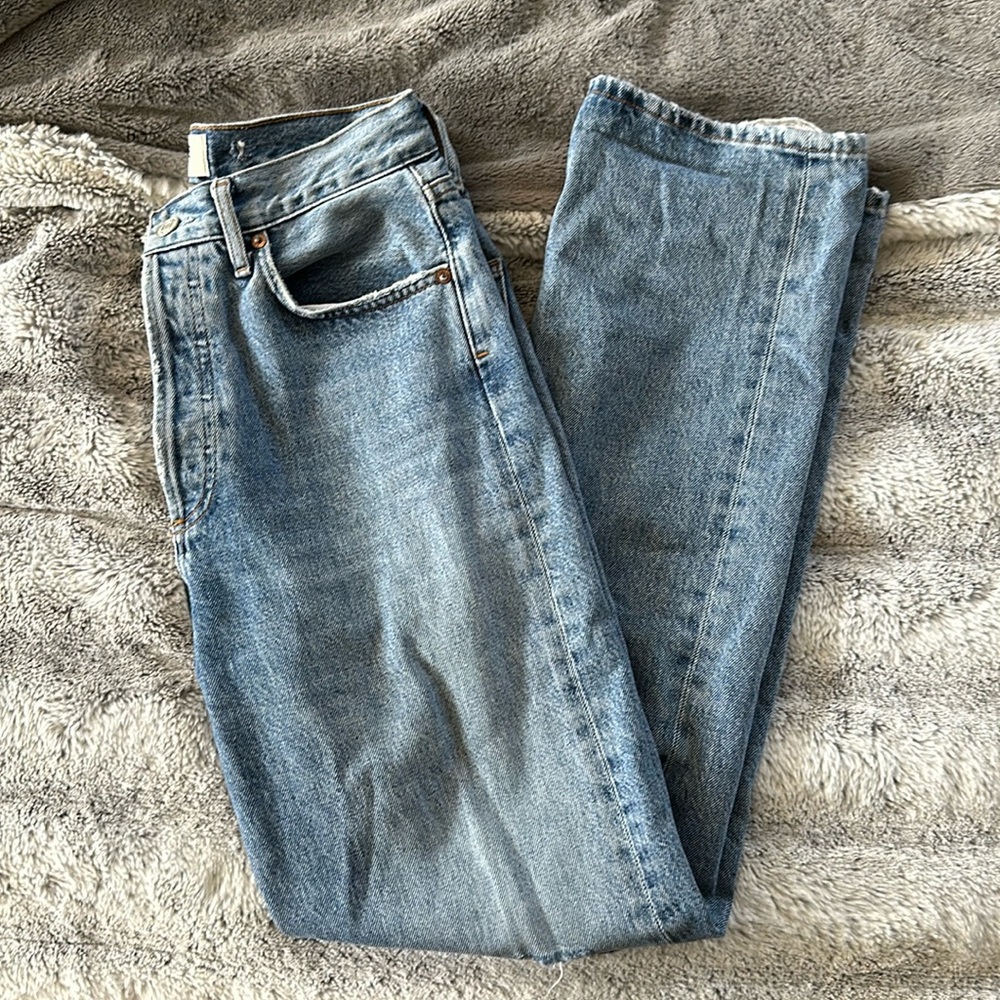 Agolde 90's Pinch Waist High Rise Straight